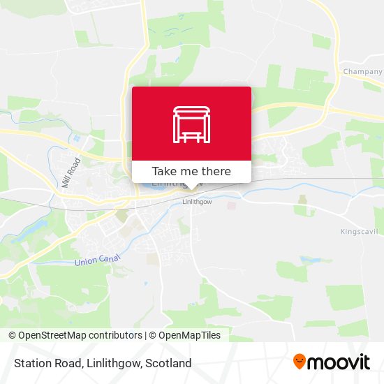 Station Road, Linlithgow map