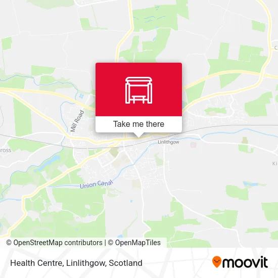 Health Centre, Linlithgow map
