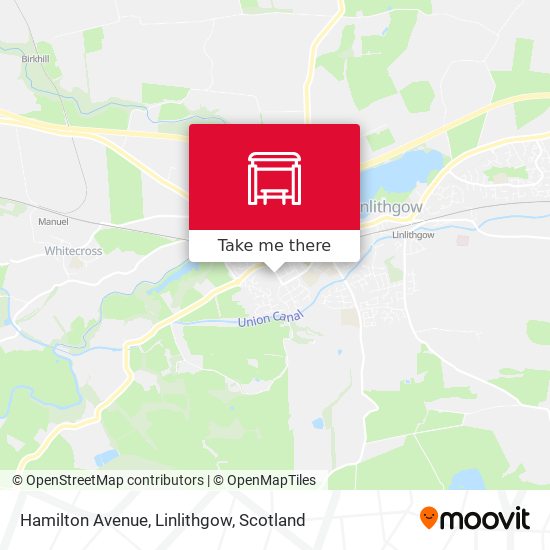 Hamilton Avenue, Linlithgow map