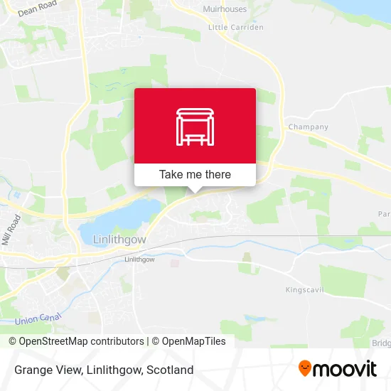 Grange View, Linlithgow map