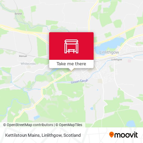 Kettilstoun Mains, Linlithgow map