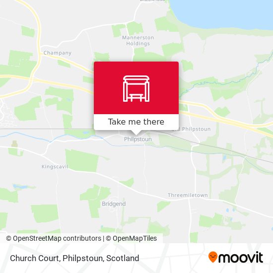 Church Court, Philpstoun map