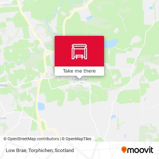 Low Brae, Torphichen map