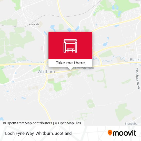 Loch Fyne Way, Whitburn map