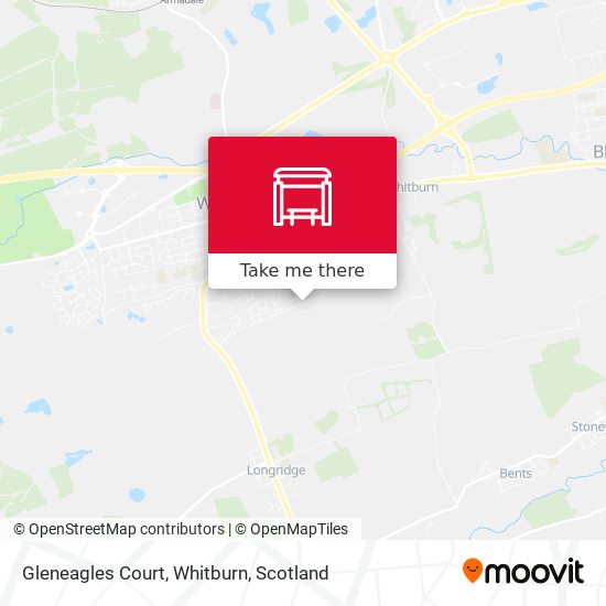 Gleneagles Court, Whitburn map