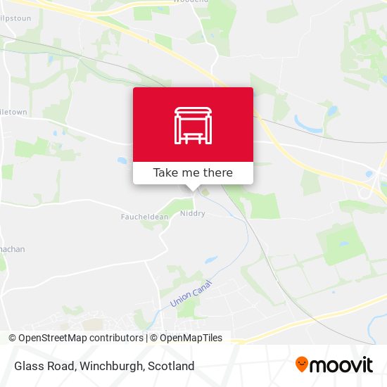 Glass Road, Winchburgh map