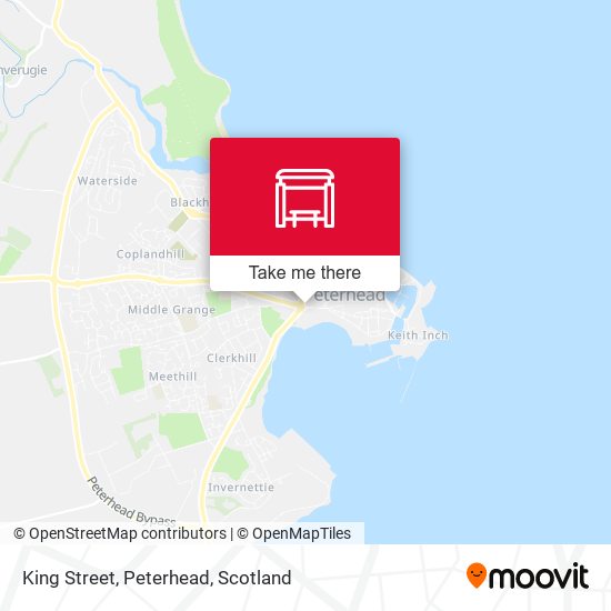 King Street, Peterhead map