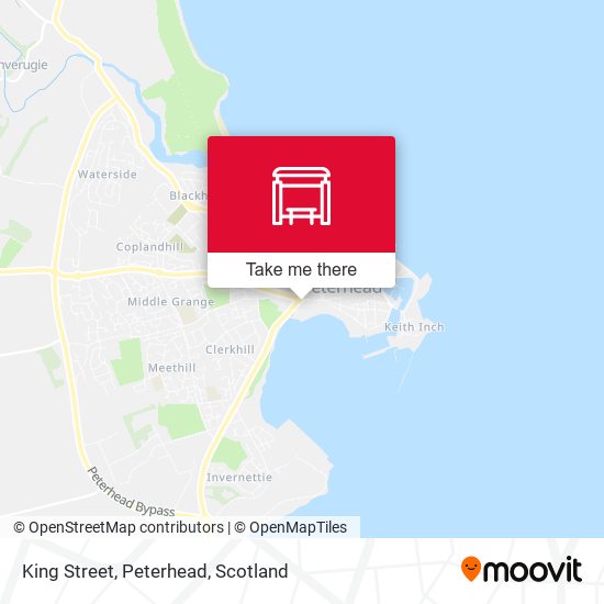 King Street, Peterhead map