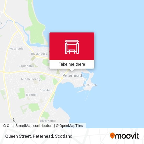 Queen Street, Peterhead map