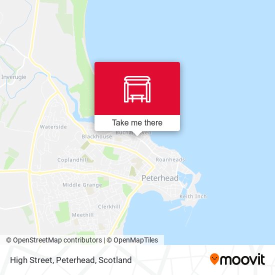 High Street, Peterhead map