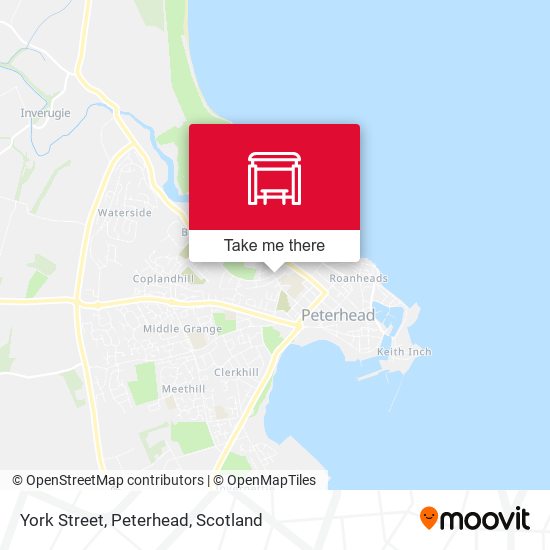 York Street, Peterhead map