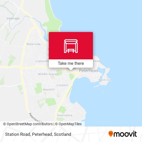 Station Road, Peterhead map