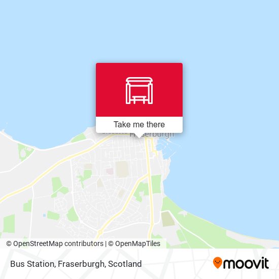 Bus Station, Fraserburgh map