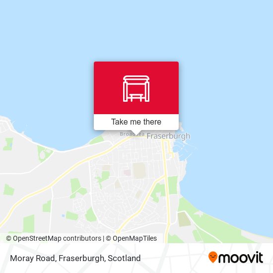 Moray Road, Fraserburgh map