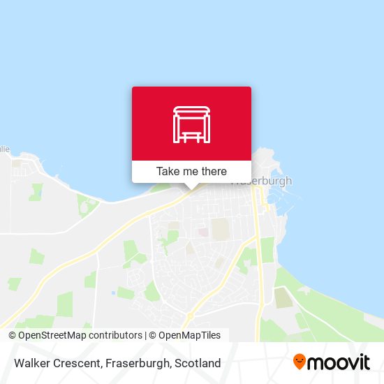 Walker Crescent, Fraserburgh map