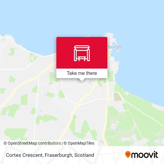 Cortes Crescent, Fraserburgh map