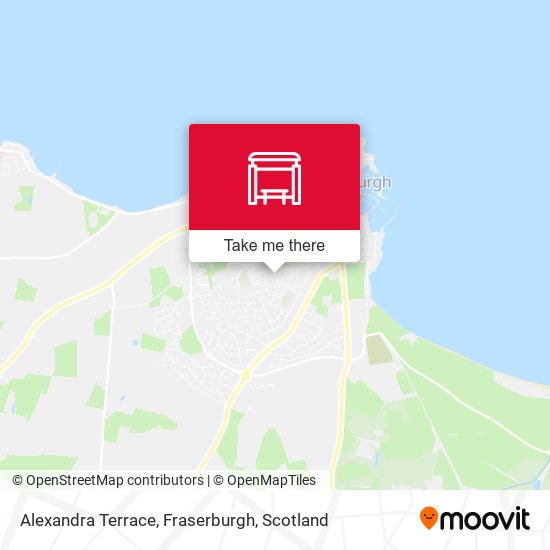 Alexandra Terrace, Fraserburgh map