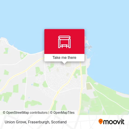 Union Grove, Fraserburgh map