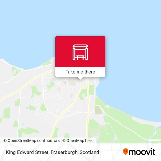 King Edward Street, Fraserburgh map