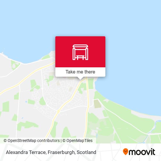 Alexandra Terrace, Fraserburgh map