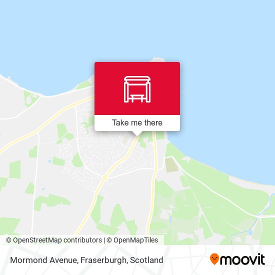 Mormond Avenue, Fraserburgh map
