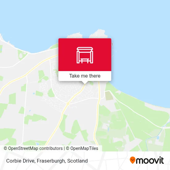 Corbie Drive, Fraserburgh map