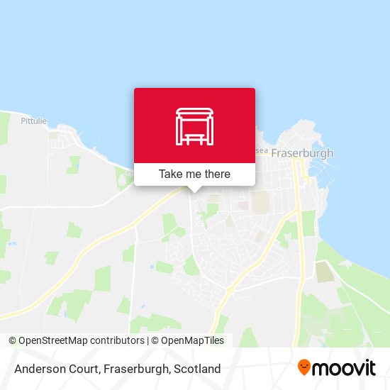 Anderson Court, Fraserburgh map