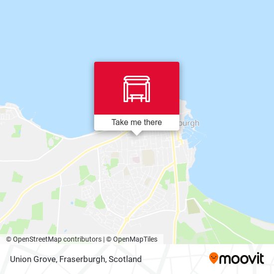 Union Grove, Fraserburgh map