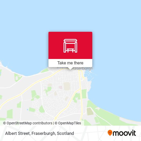 Albert Street, Fraserburgh map