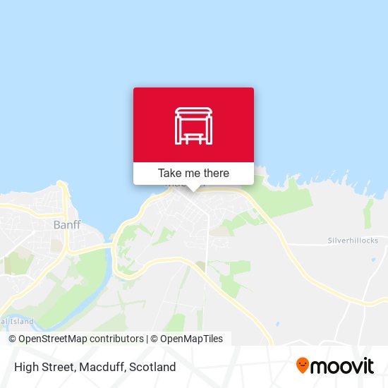 High Street, Macduff map