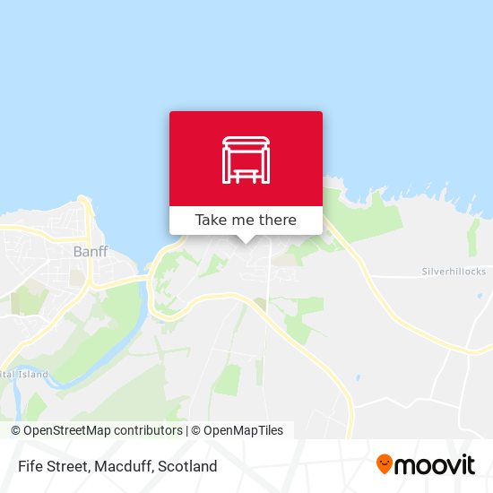 Fife Street, Macduff map