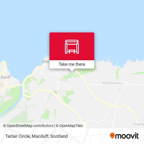 Tarlair Circle, Macduff map