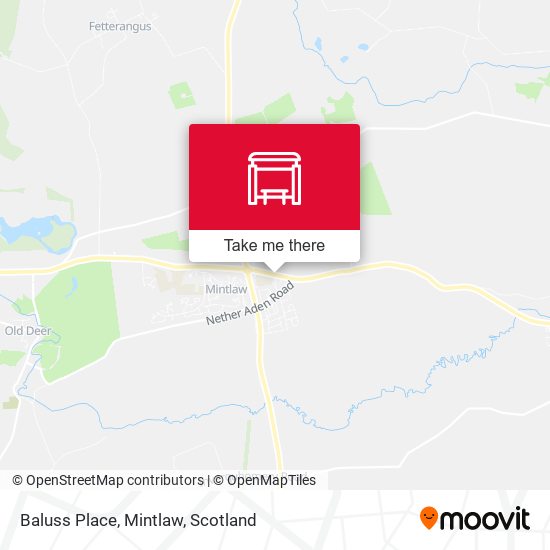 Baluss Place, Mintlaw map