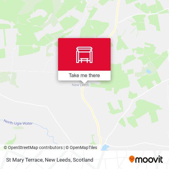 St Mary Terrace, New Leeds map