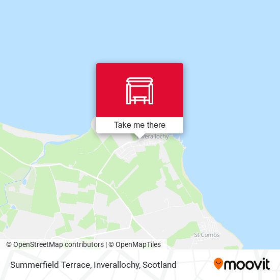 Summerfield Terrace, Inverallochy map