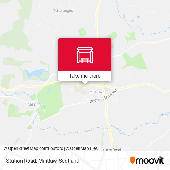 Station Road, Mintlaw map