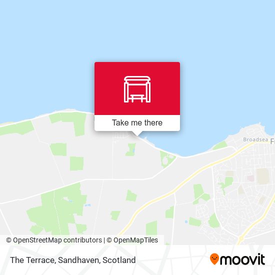 The Terrace, Sandhaven map