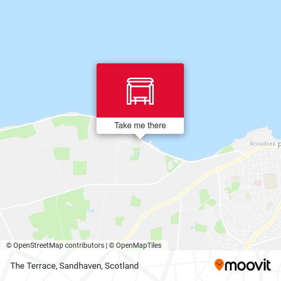The Terrace, Sandhaven map