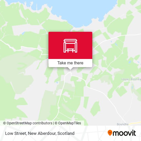 Low Street, New Aberdour map