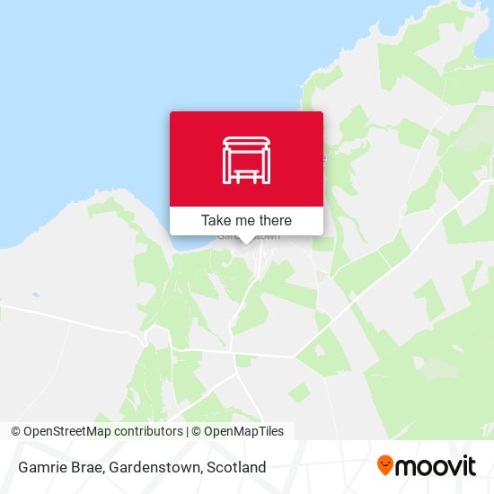 Gamrie Brae, Gardenstown map