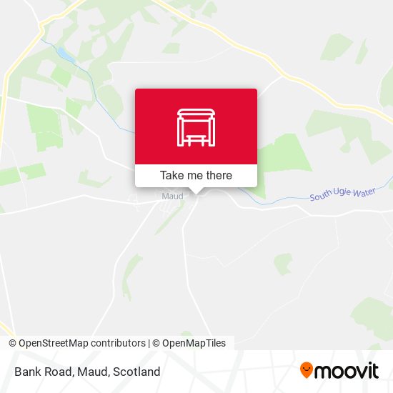 Bank Road, Maud map
