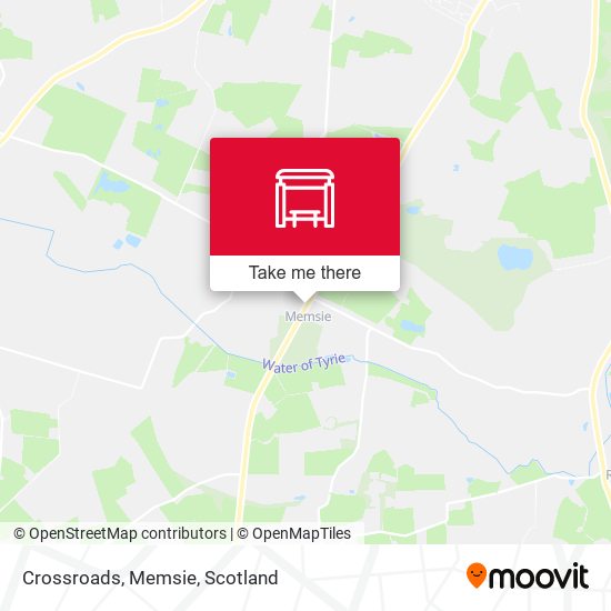 Crossroads, Memsie map