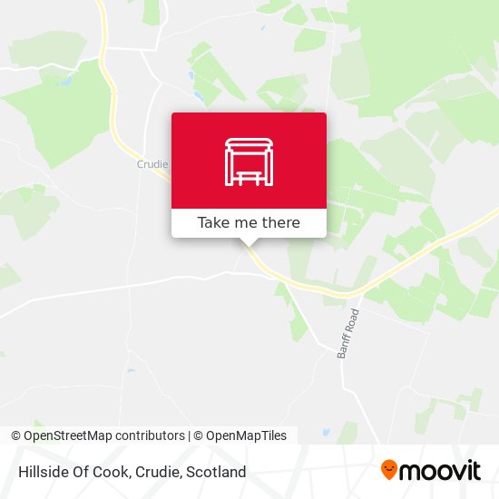 Hillside Of Cook, Crudie map