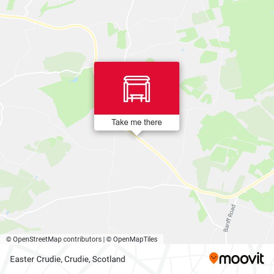 Easter Crudie, Crudie map
