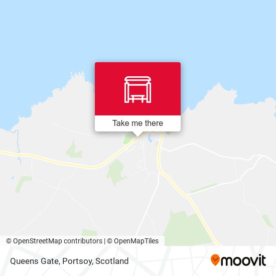 Queens Gate, Portsoy map