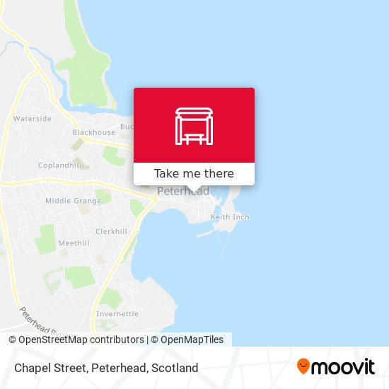 Chapel Street, Peterhead map