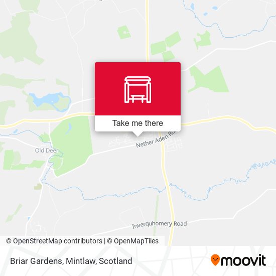 Briar Gardens, Mintlaw map