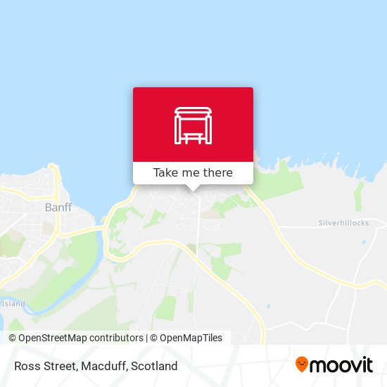 Ross Street, Macduff map