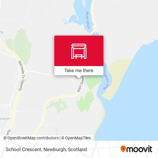 School Crescent, Newburgh map