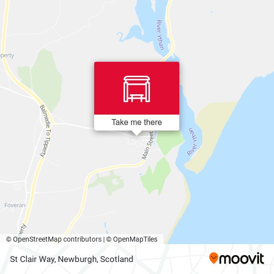 St Clair Way, Newburgh map